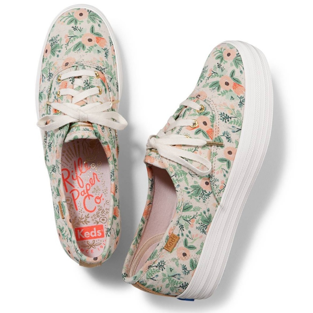 Rifle Paper Co. Keds- 6.5